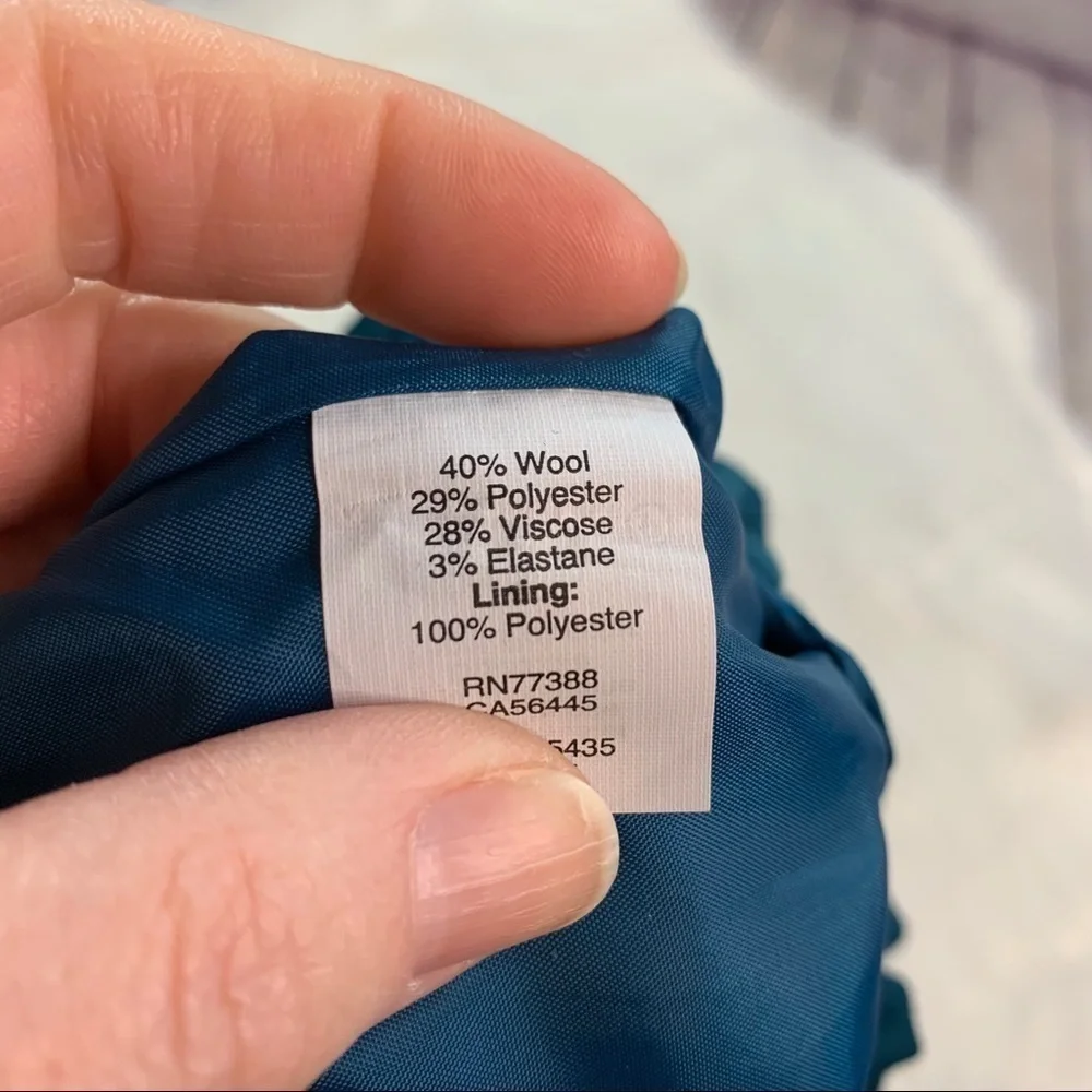 NWT J Crew City Mini Skirt Wool Blend size 00
